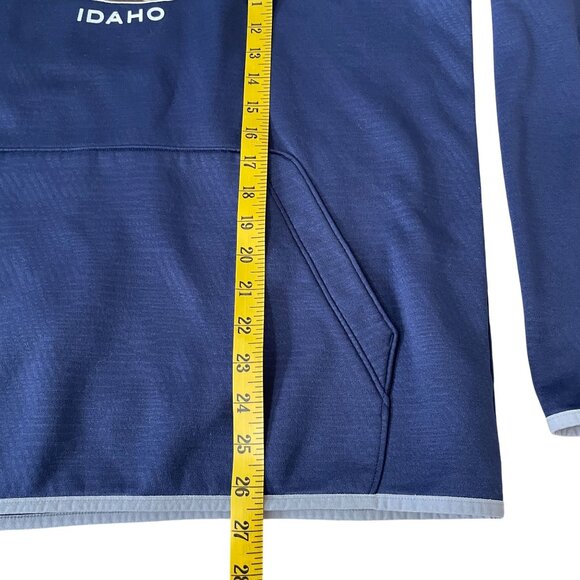 Under Armour Coeur D'Alene Golf Resort Idaho Navy Men's Hoodie Medium Loose Fit - Picture 4 of 5